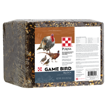 Purina Premium Game Bird Block - CORE FEED